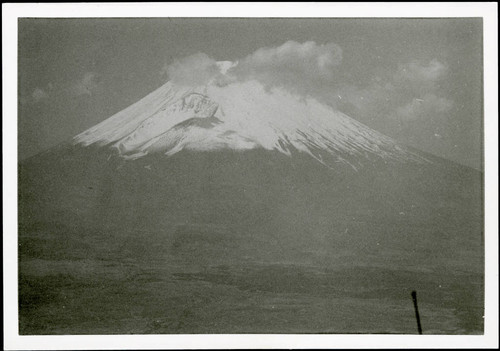 Snow capped mountain