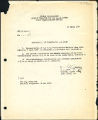 Announcement of organization and staff, 1950-03-27