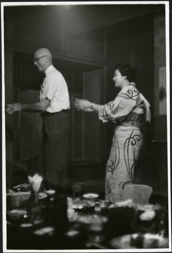 Fujikura party, 1957