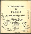 Commemoration of FJECIA, 1961-07-04