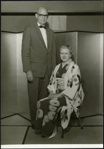 Charles Protzman and his wife