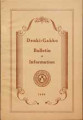 Denki-Gakko bulletin of information, 1929