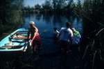Students on pHake Lake