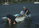 Students with boat