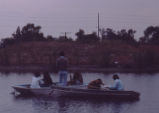 Students in boats