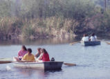 Two boats on the lake