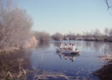 Students in boat