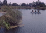 Students in boat