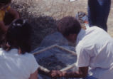 Lab III, soil sifting