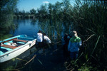 Students on pHake Lake