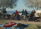 Students camping