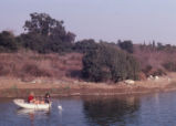 Boat on lake