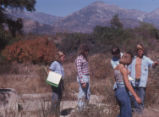 Students in field