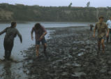 Student mud fight