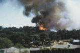 Brush fire in Atascadero, California