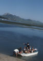 Students boating