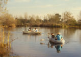 Students in boats