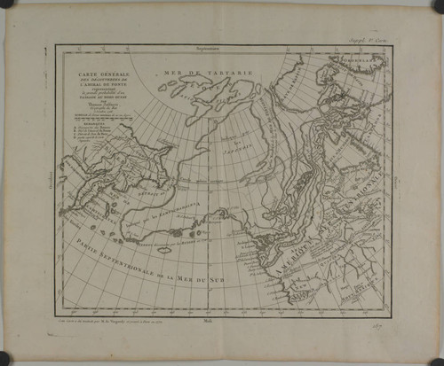 Carte Générale des découvertes de l'Amiral de Fonte