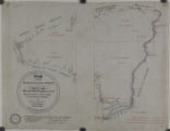 Map of the Rancho San Pedro finally confirmed to Manuel Dominguez et al., December 1857