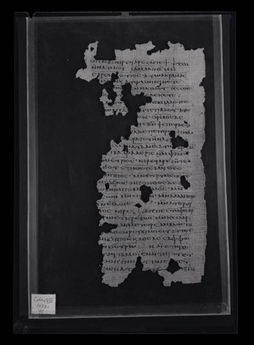 Codex VIII, papyrus page 47