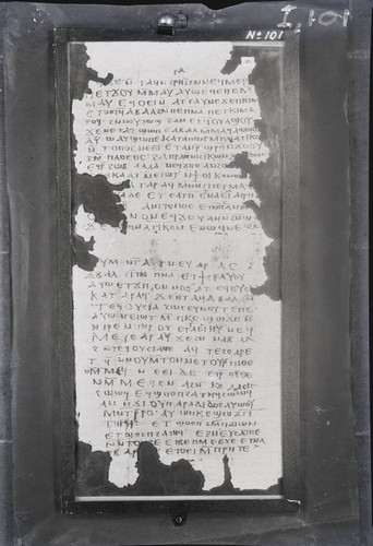 Codex I, papyrus page 101