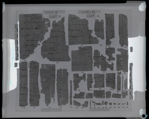 Codex VI, remnants Ie-7e and 8e-40e