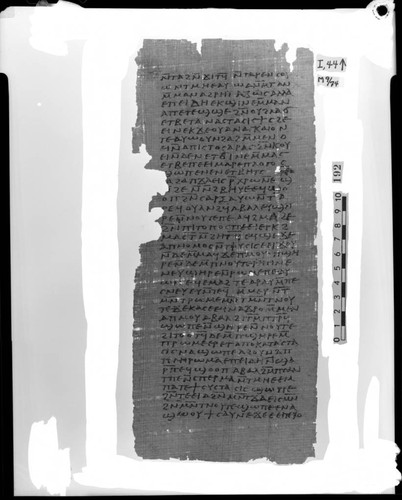 Codex I, papyrus page 44