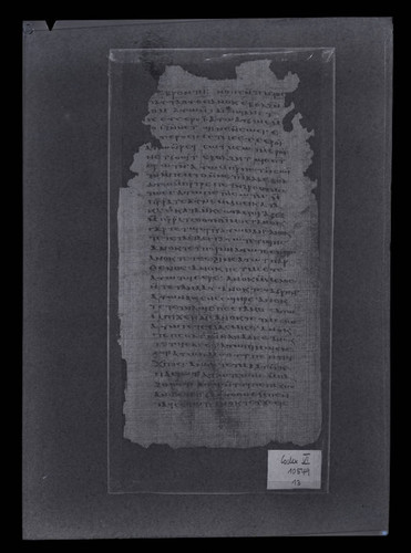 Codex VI, papyrus page 13