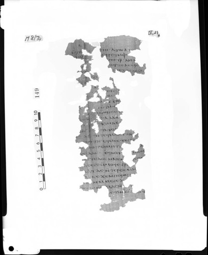 Codex IV, papyrus page 21
