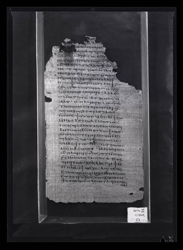 Codex VI, papyrus page 53