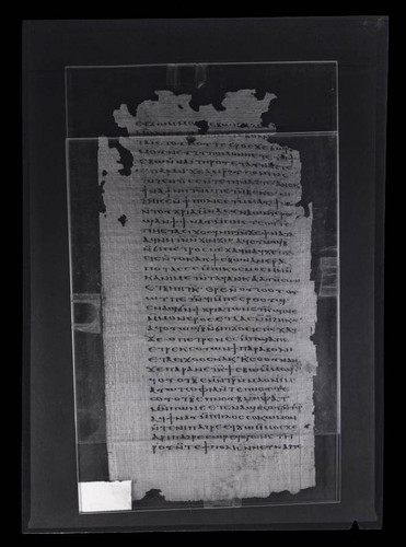 Codex VI, papyrus page 10