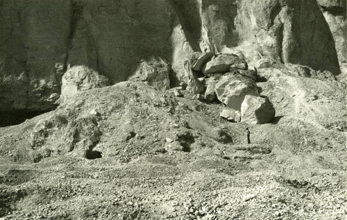 Site of the discovery at Jabal al-Ṭārif