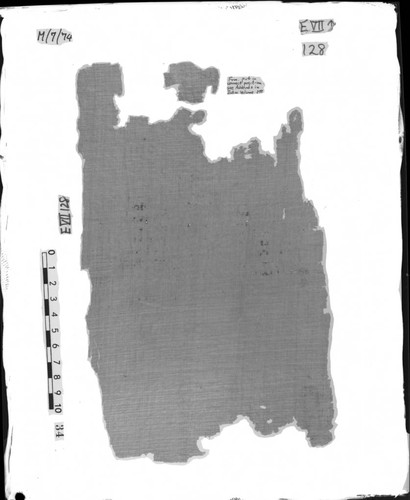 Codex VII papyrus page 128