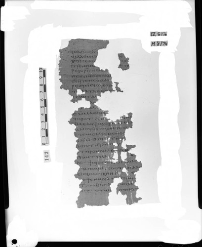 Codex IV, papyrus page 51