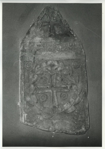 Stone with Christian markings