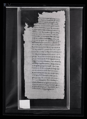 Codex VI, papyrus page 38