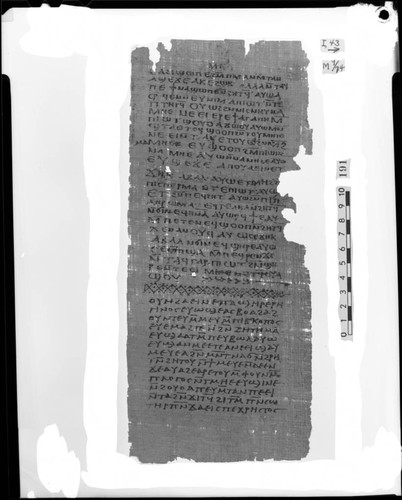 Codex I, papyrus page 43