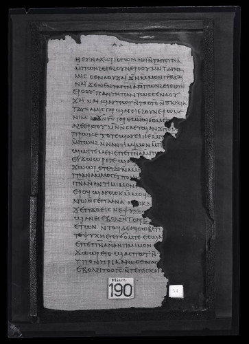 Codex III, papyrus page 34