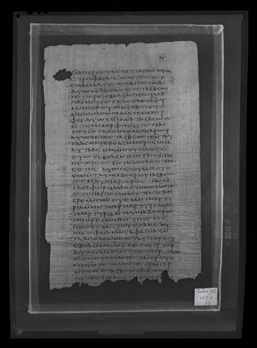 Codex VII, papyrus page 33