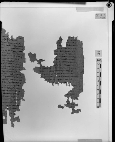 Codex V, papyrus page 13
