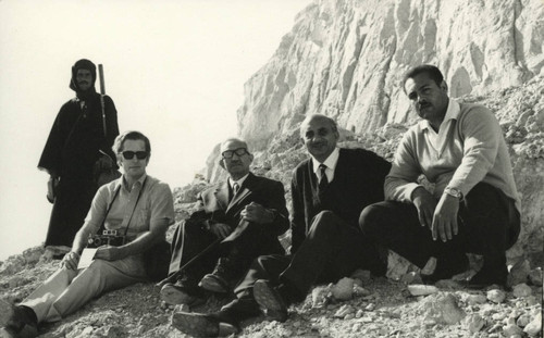 James Robinson, Pahor Labib, Victor Girgas at Jabal al-Ṭārif