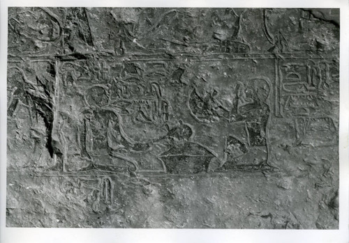 Hieroglyphs in Cave T 66