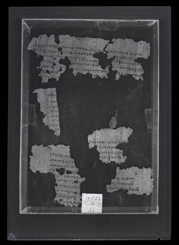 Codex IV, papyrus page 1