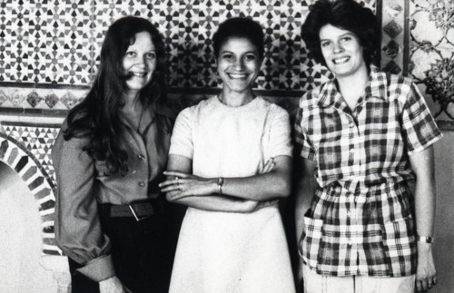 Peggy Hedrick, Samiha 'Abd el-Shaheed, and Anita Robinson