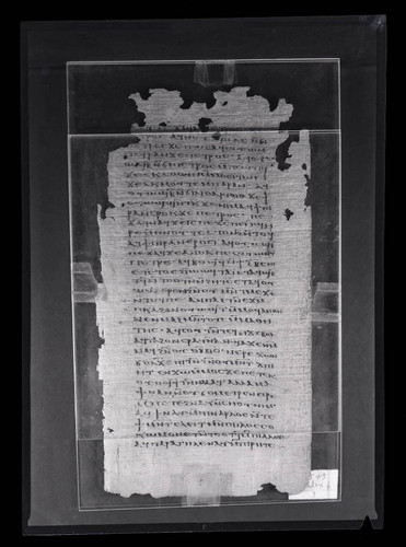 Codex VI, papyrus page 9