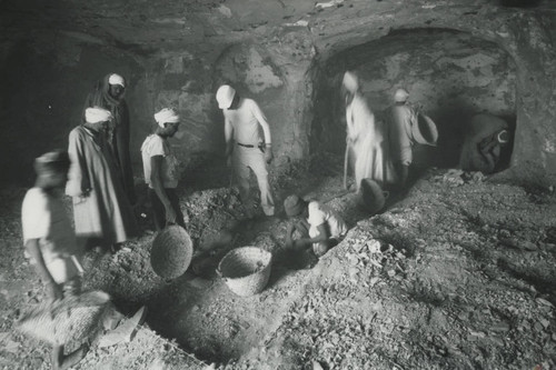 Excavating the "Psalms Cave"