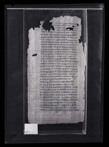 Codex VI, papyrus page 67