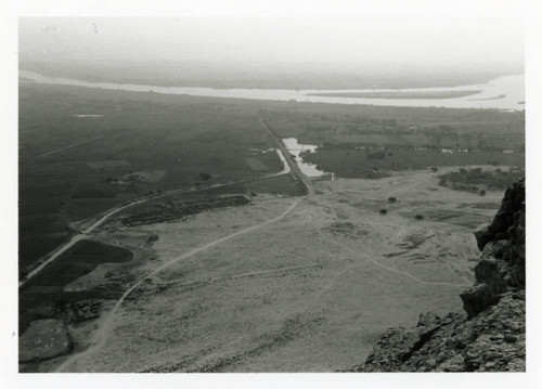 View from the top of Jabal al-Ṭārif