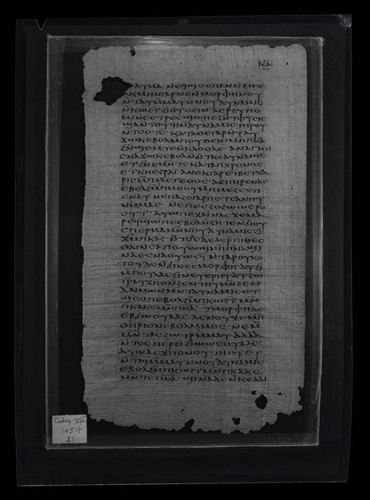 Codex VII, papyrus page 21