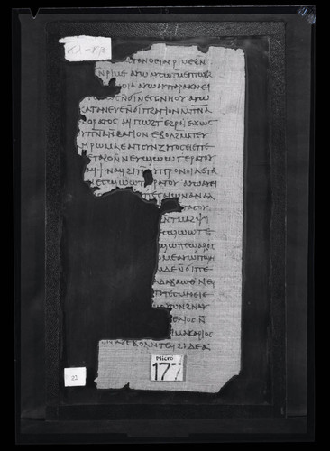 Codex III, papyrus page 21